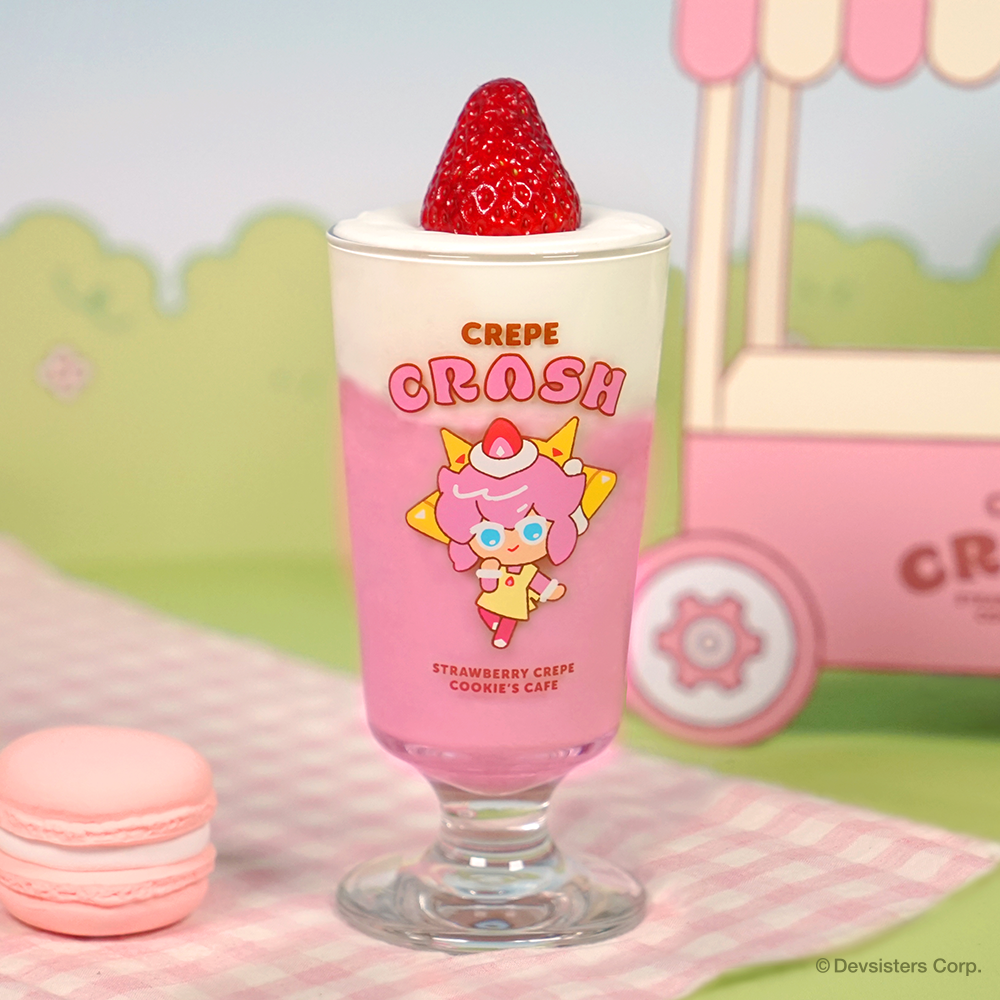CookieRun Crepe Glass Goblet