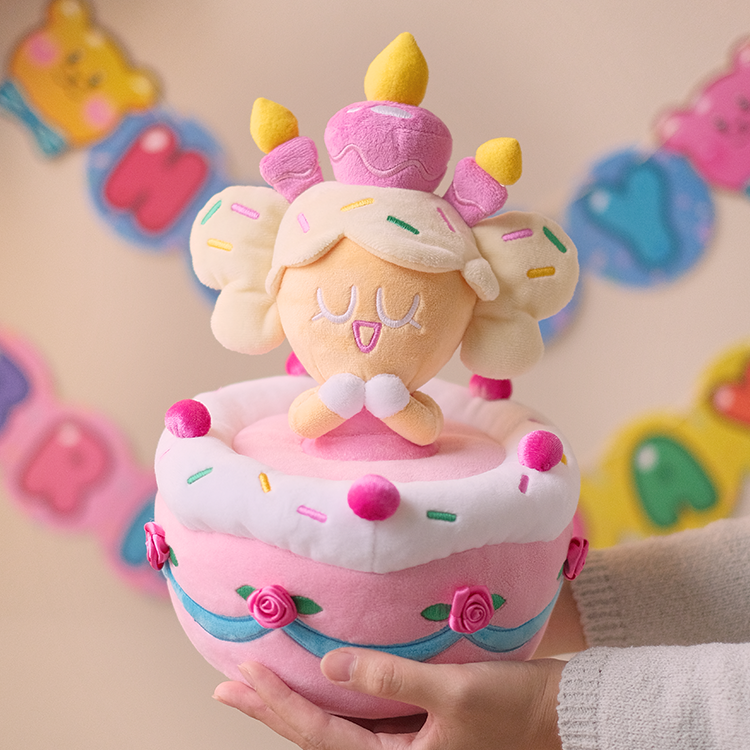 CookieRun Birthday Cake Cookie Melody Plushie