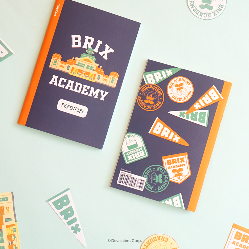 Brixity Brix Academy Notebook
